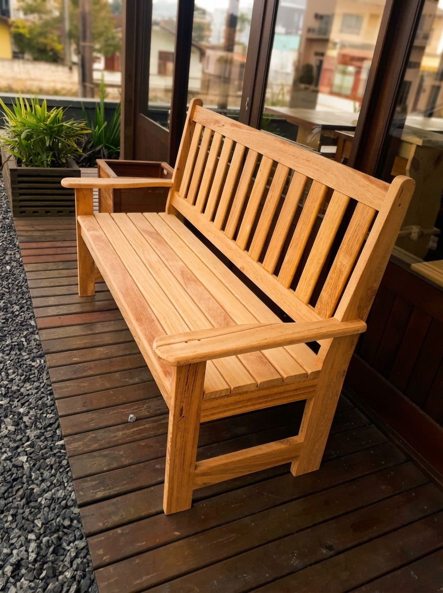 Instalação de deck de madeira